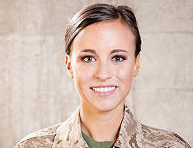 single military woman