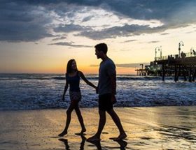 Couple on the beach