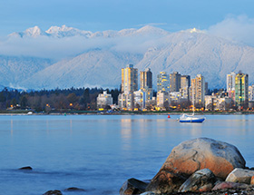 Vancouver skyline