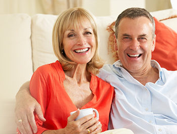 Older couple with a happy, healthy relationship