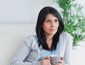woman thinking about her fresh start